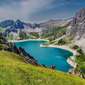 Lünersee Vorarlberg/Österreich